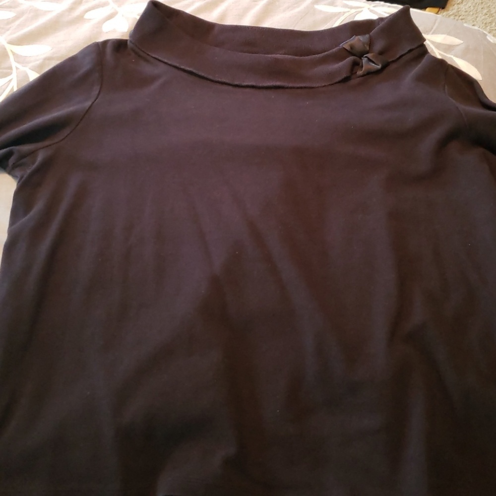Casual black top